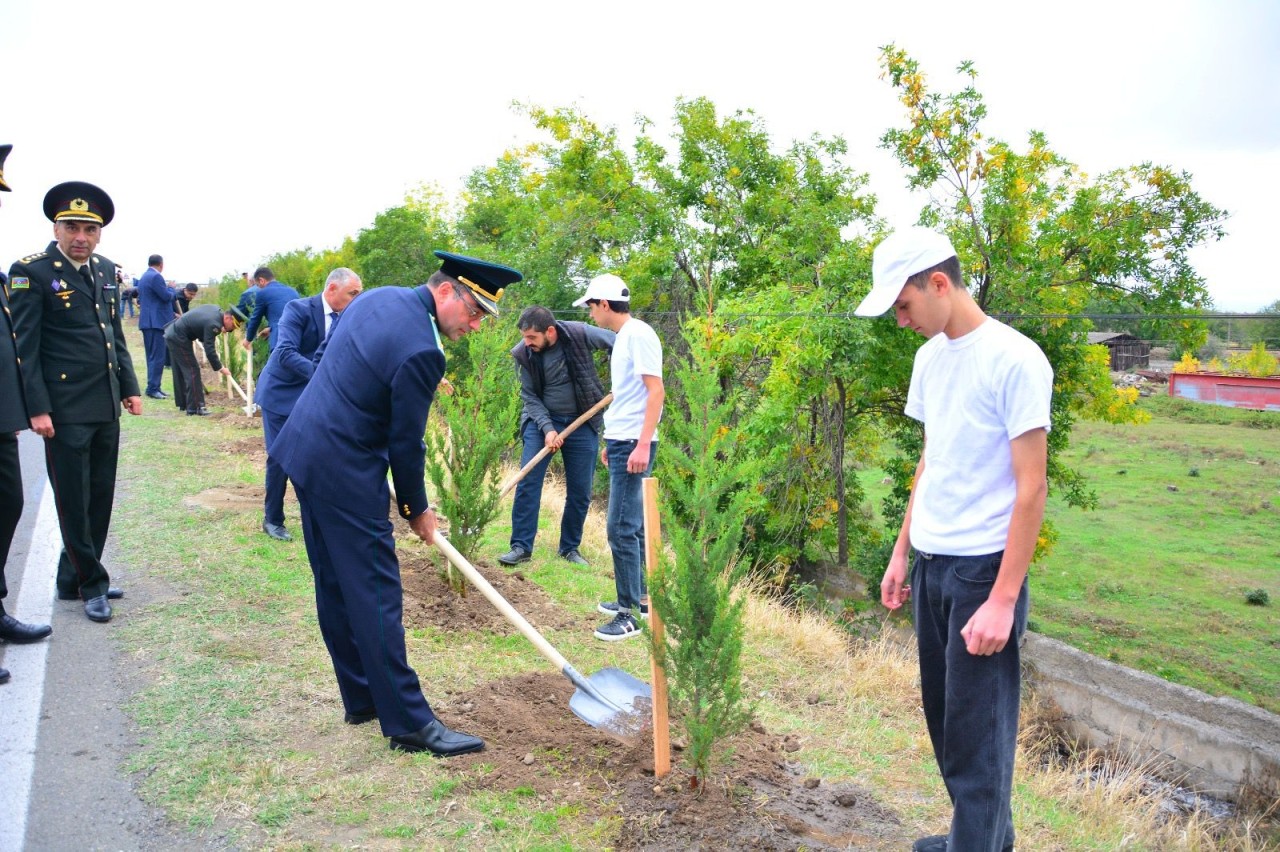 Anım Günü Ağstafada silsilə tədbirlərlə qeyd olunub - FOTOLAR